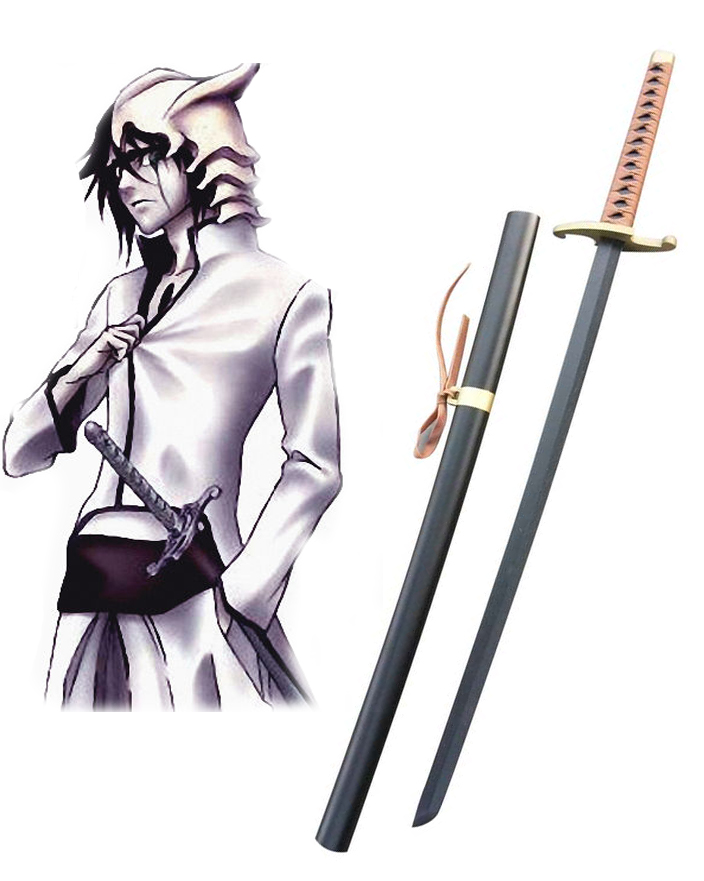 Bleach Ulquiorra cifer Zanpakutou Murciélago Cosplay Wooden Weapons